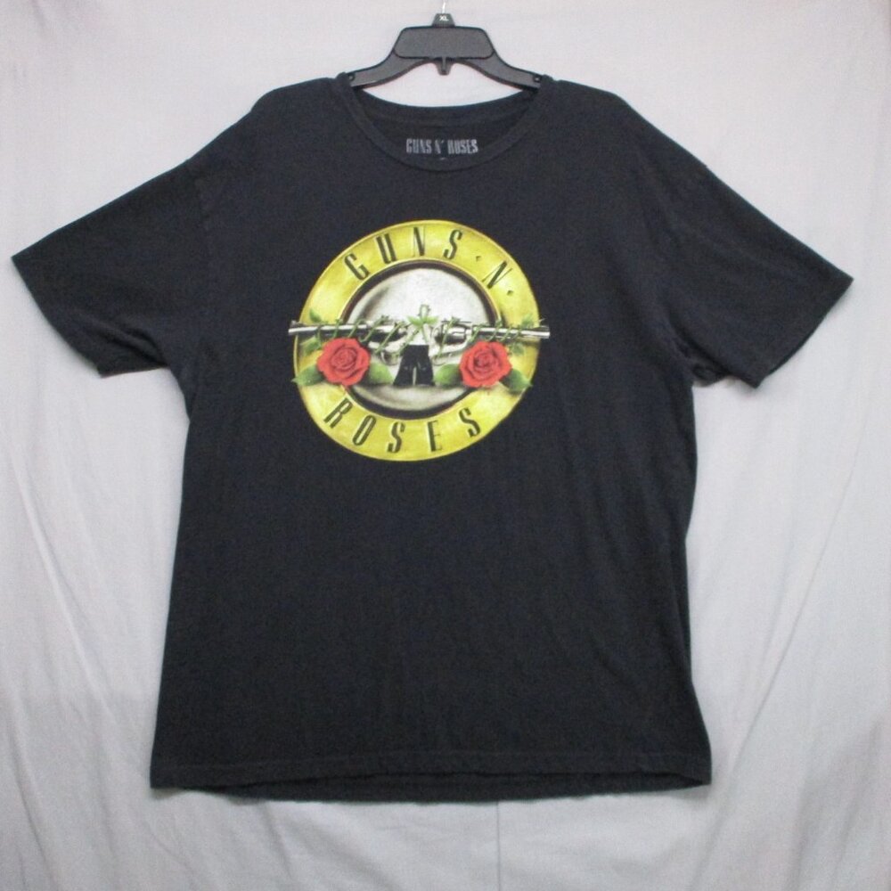 Guns n Roses Graphic Print T-Shirt Black Men Size | XL‎